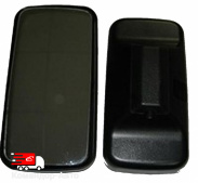 Зеркало RENAULT, DAF (ZL-089H) ZL01-58-006H 380*190 с подогревом D кроншт. 22мм1620023 TangDe