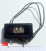 Фонарь освещения номера LED ФОНЗ 002.3717 черный, 2 диода,75х38х30мм