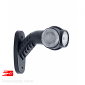 Фонарь габаритный  LED ФГ-30-01 L-LED  левый рожок (24в) 130мм