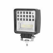 Фара рабочего света 42LED 126W 12-24V стекло PVC 50*106*106  PR-1116