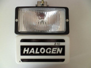 Фара противотуманная HALOGEN 210  BU01.A038002(TD04-63-077W) белая прямоуг. рифлен.стекло 235x125x90