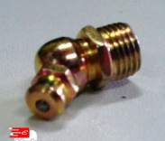 Пресс-масленка угловая Д10*1*45 Н2 DIN 71412