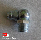 Пресс-масленка угловая Д 8*1*90 Н3 DIN 71412