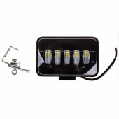 Фара противотуманная  прямоугольная  5 ЛИНЗ 50W LED 165*80*120 12/24В S07201067 SKYWAY